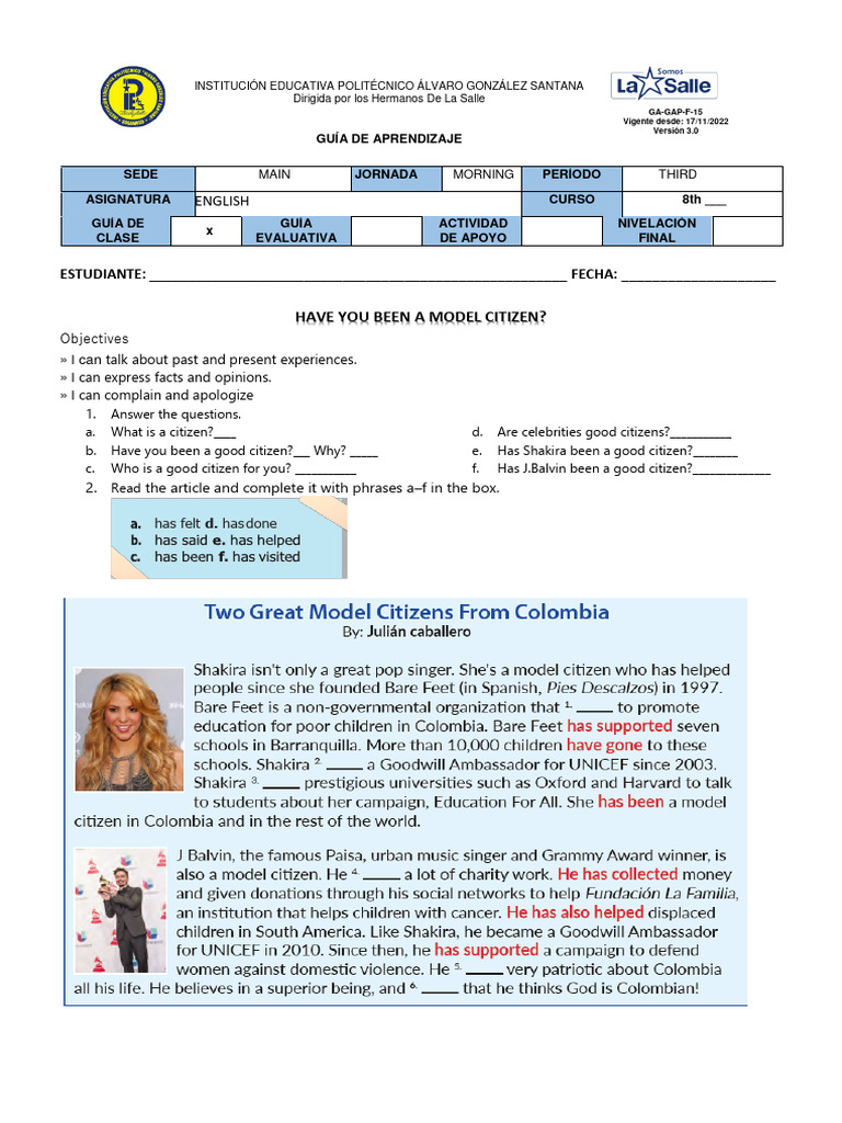8th Grade English Learning Guide | PDF | Language Mechanics | Syntax