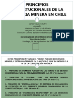 Carlos Claussen PRINCIPIOS CONSTITUCIONALES DE LA INDUSTRIA MINERA EN CHILE 30.09.20