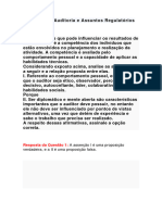 Atividade 3 de Auditoria e Assuntos Regulatórios em Saúde