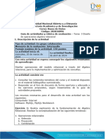 Guía de Actividades y Rúbrica de Evaluación - Unidad 2 - Tarea 3 - Diseño de Operaciones de Álgebra Relacional