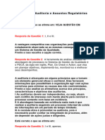 Atividade 1 de Auditoria e Assuntos Regulatórios em Saúde