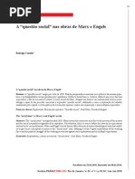 Artigo - A questão social nas obras de Marx e Engels