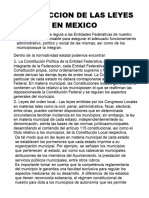 Jurisdiccion de Las Leyes en Mexico