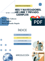 Buscadores y Navegadores. Software Libre y Privado. Ejemplos