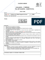 Avaliação 1 Período 8e Substitutiva 2024