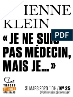 Étienne Klein - Je Ne Suis Pas Médecin, Mais