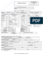 ORDEN DE TRABAJO Monica Montero