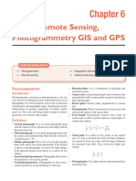 Remote Sensing, Photogrammetry Gis and Gps