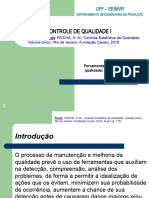 Cap 6 - Ferramentas Para o Controle Da Qualidade - Gráfico de Controle