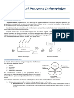 Resumen - Temas Final Procesos Industriales