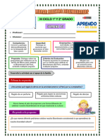 Personal Social 1º y 2º - Semana 15