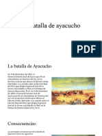 La Batalla de Ayacucho