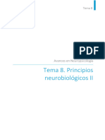 Tema 8. Principios Neurobiológicos II