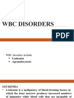 WBC Disorders