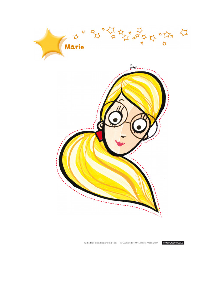 Kids box 1 masks pdf