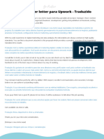 Exemplo de Cover Letter para Upwork - Traduzido - Oficial