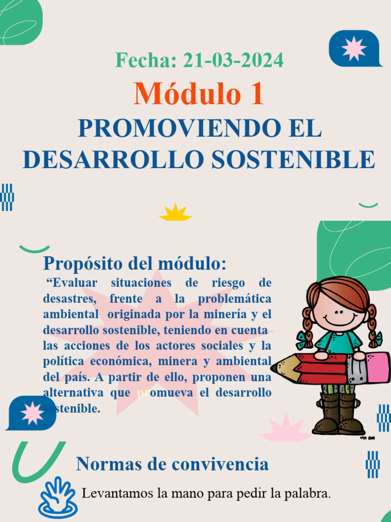 10 Sesión 01 I Bim DPSC | PDF | Minería | Entorno natural