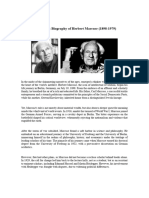 Philosophy_Biography of Herbert Marcuse & One Dimensional Theory_Gilang Pradipa_2314016039