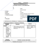 Sesion 10 Luchamos Contra La Discriminación