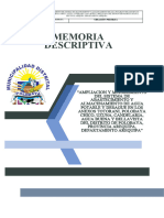 Memoria Descriptiva Polobaya