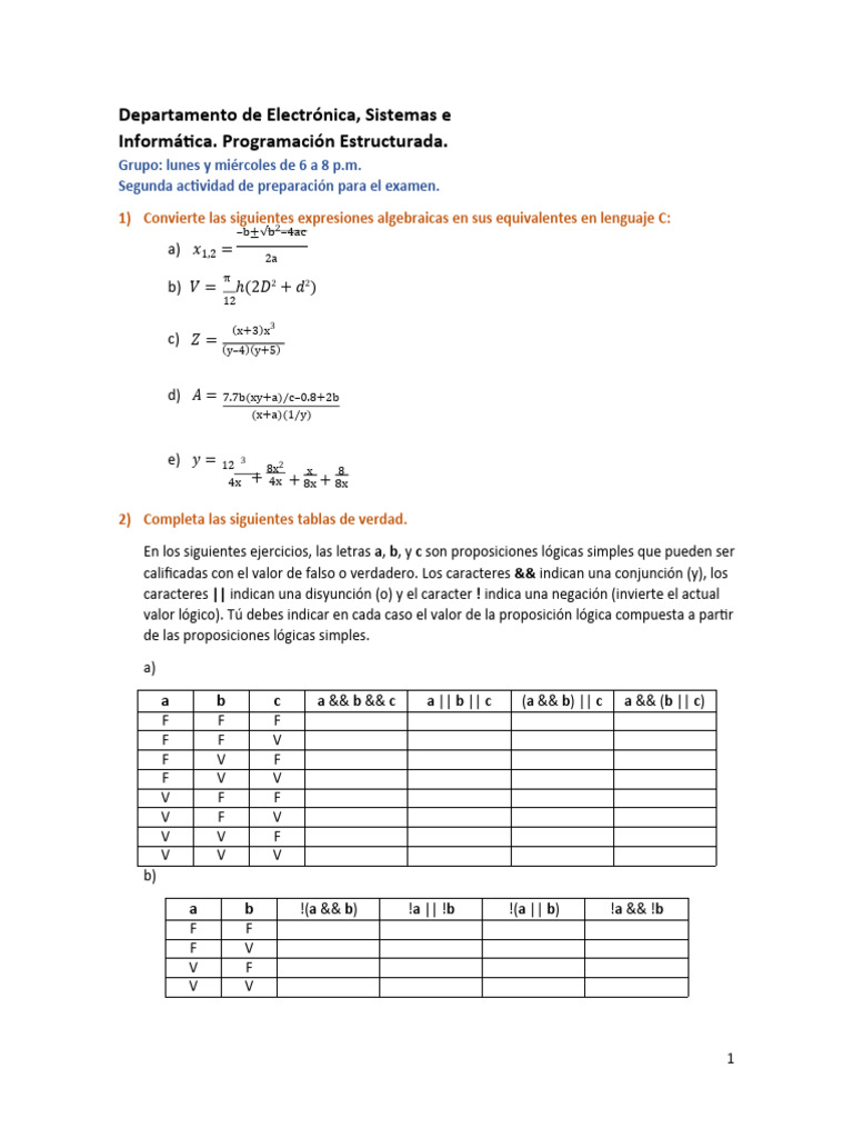 Actividad - 2 - Preparacion - Examen Programacion | PDF | Ciencias de ...
