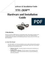 TTU-2820 Hardware & Installation Guide
