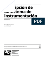 Descripción de Un Sistema de Instrumentación: Ferran Domínguez Gros Jordi Solé Casals