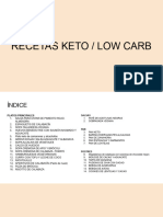 Recetas Keto - Low Carb
