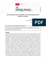 Dactilopintura para El Desarrollo de La Motricidad Fina en