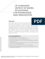 Managing Digital Innovation a Knowledge Perspectiv... ---- (1 the Changing Context of Work Implications for Knowledge and Innovati...)