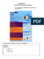 Practica 5 Redaccion de Parrafos