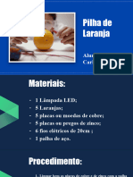 Pilha de Laranja