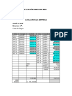 Datos para Conciliacion Bancaria de Septiembre