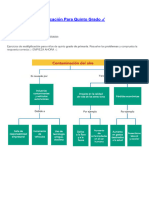 mapa conceptual-Problemas de División  y multiplicación Para Quinto Grado-Leonel