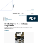 How To Improve Your Skills As A Programmer: Steps