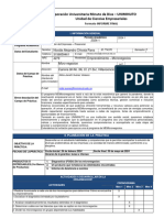 Plan de formación Nicolás Chivata