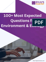 100 Most Expected Qs For Environment Ecology 1 60