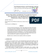 Kinetics Degradation and Shelf Life of Curcumin from Turmeric  (Curcuma domestica Val) with Ethanol Extract Coated by  Maltodextrin at Room Temperature Storage