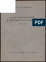 Handelsman Marceli - Czasy Porozbiorowe W Historiografii Polskiej 1795 1918