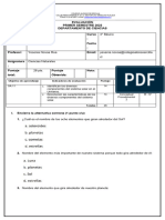 Evaluación 1 Cs. Naturales (3° Básico)