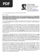 The Superbook "True Life Encounter With Satan & Armageddon End of This World Year Revealed "