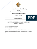 Articulo Sbore Los 7 Retos Del Director de RRHH