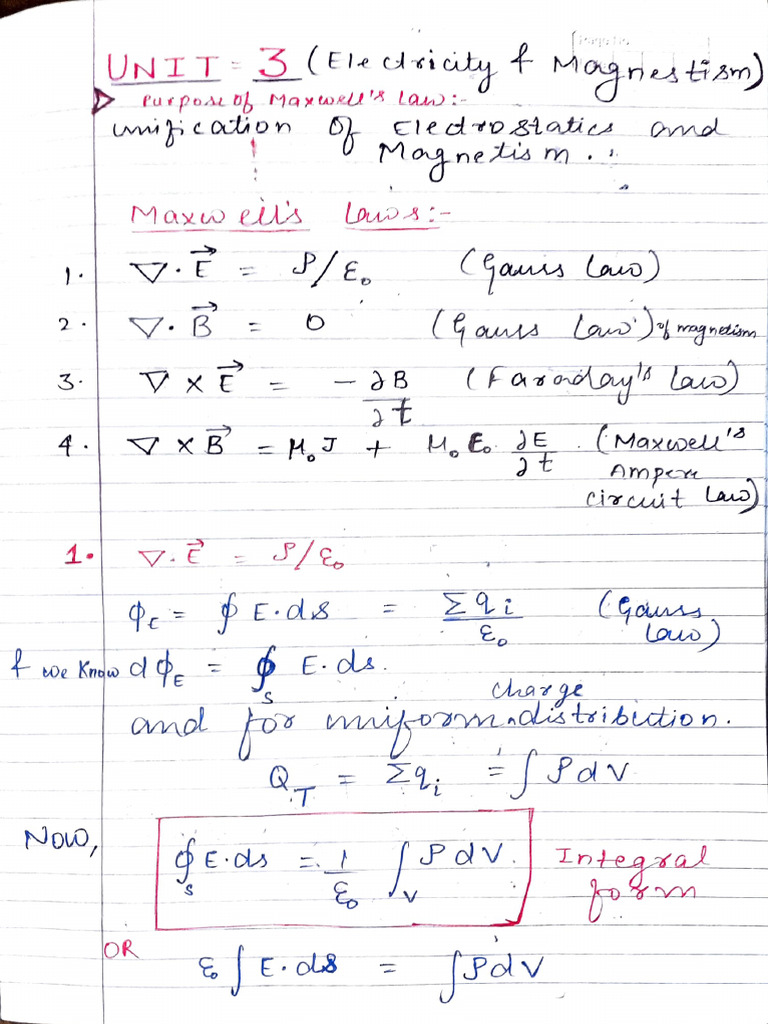 Unit 3 Notes Physics Pdf