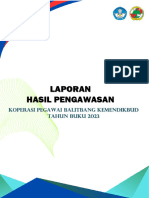 Laporan Hasil Pengawasan Tahun Buku 2023