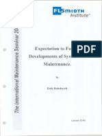 035 Expectations To Future Development of Systematic Mainten