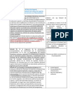 Análisis Ley General de Educación Superior