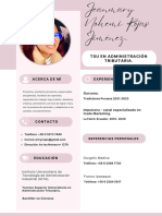 Curriculum Vitae de Mujer Profesional Con Foto Femenino Rosa - 20240411 - 214516 - 0000