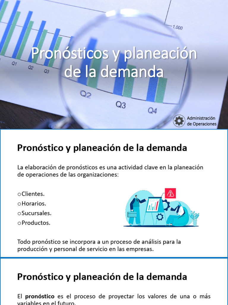 09 Pronósticos y planeación de la demanda | PDF | Series de tiempo