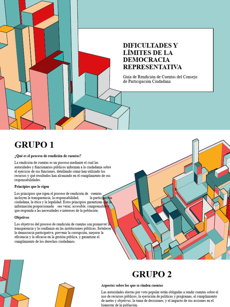 Dificultades y Límites de La Democracia Representativa | PDF ...