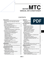 Manual Air Conditioner: Section